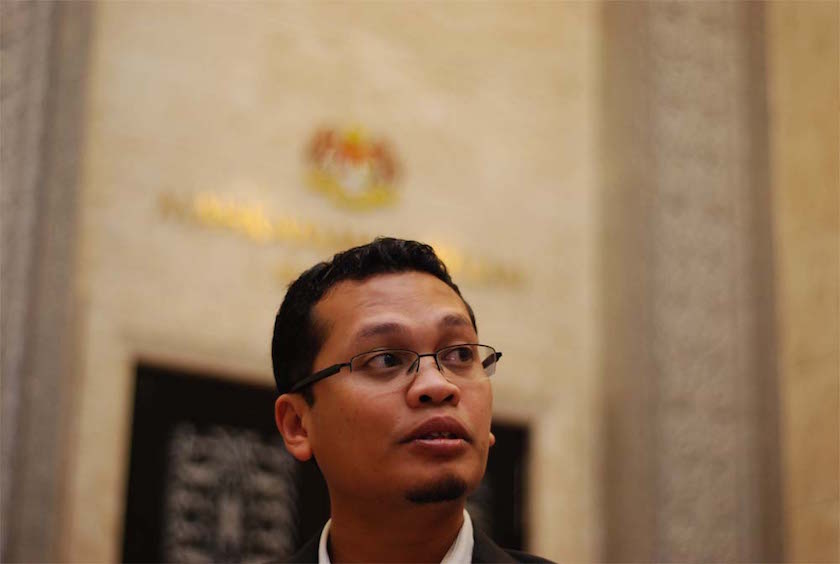 PKR Youth chief Nik Nazmi Nik Ahmad. u00e2u20acu201d Picture by Yusof Mat Isa
