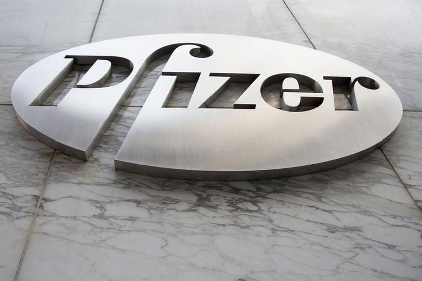 The Pfizer logo at the company's world headquarters in New York April 28, 2014. u00e2u20acu201d Reuters pic