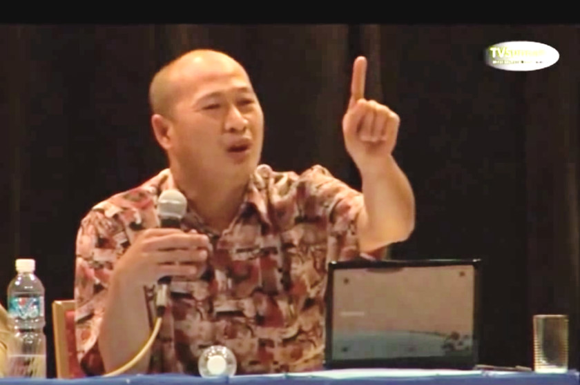 Controversial lecturer Ridhuan Tee Abdullah. u00e2u20acu201d YouTube videograb