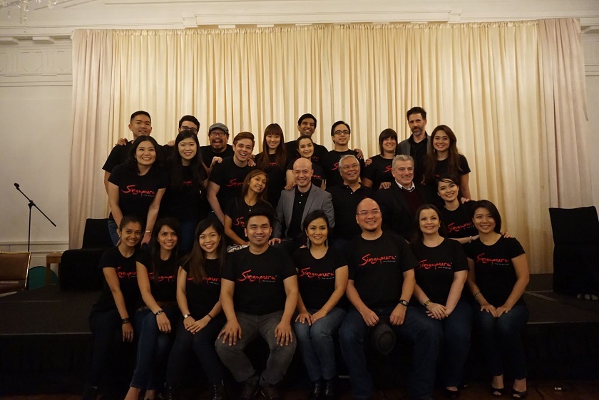 The cast of u00e2u20acu02dcSingapura: The Musicalu00e2u20acu2122 is a mix of local and Filipino actors. u00e2u20acu201d Today pic