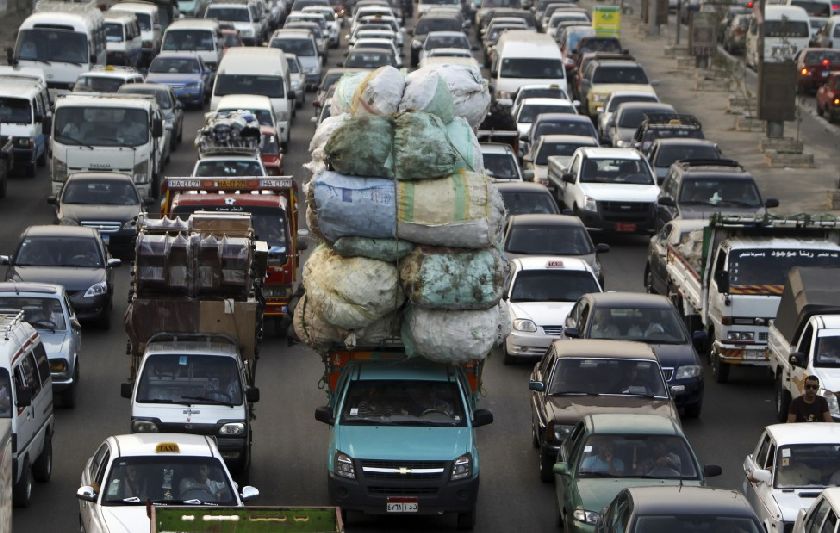 Traffic problems in Cairo are notorious (Photo: Reuters)