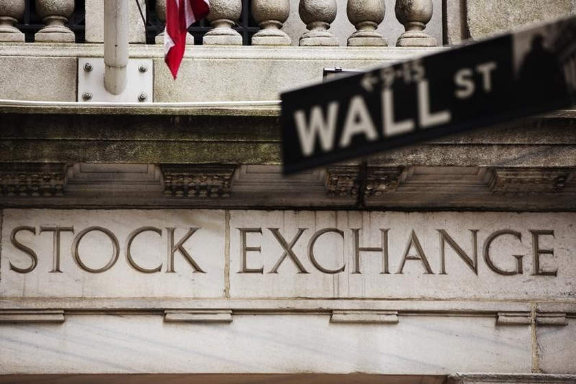 A street sign for Wall Street hangs in front of the New York Stock Exchange May 8, 2013. u00e2u20acu201d Reuters pic