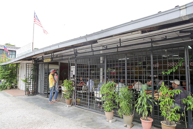 The exterior of the restaurant that will be vacated in April.