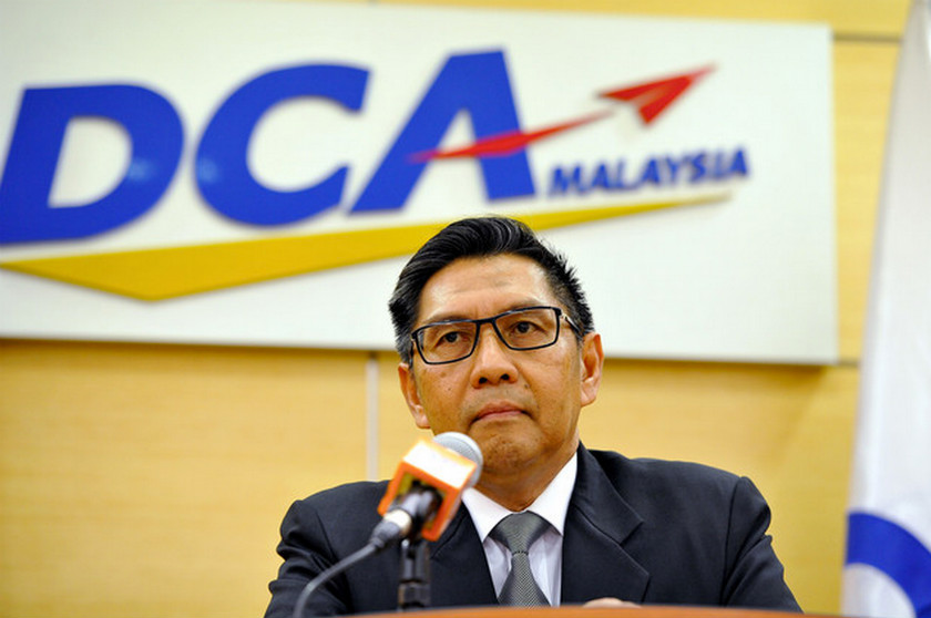 DCA director-general Datuk Azharuddin Abdul Rahman