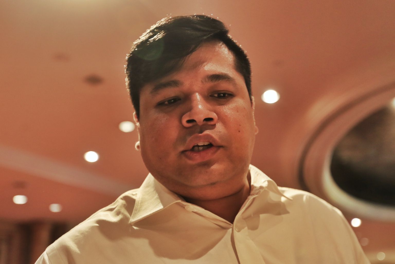 Picture of Farez Jinnah taken at an interview with Malay Mail Online at the sidelines of Malaysian Baru00e2u20acu2122s AGM in Kuala Lumpur on March 14, 2015. u00e2u20acu201d Saw Siow Feng