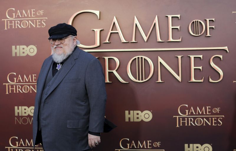 Co-executive producer George R.R. Martin arrives for the season premiere of HBO's u00e2u20acu02dcGame of Thronesu00e2u20acu2122 in San Francisco, California March 24, 2015. u00e2u20acu2022 Reuters pic