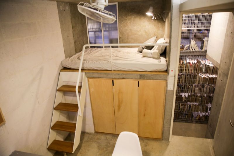 One of the eight rooms for students next to the library. — Picture by Choo Choy May