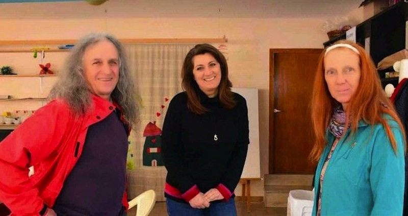 Greek media reports named the pair as Ludwig Zacaro and Nina Lahge. They say he is retired, and that she works a 30-hour week. u00e2u20acu201d File pic