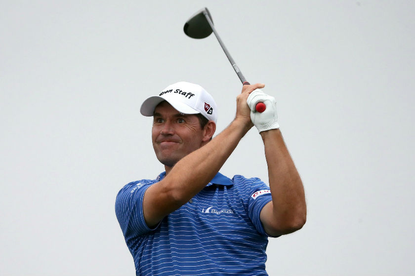 Padraig Harrington of Ireland plays his tee shot on the 11th hole during the second round of The Honda Classic at PGA National Resort & Spa-Champion Course on February 27, 2015 in Palm Beach Gardens, Florida. u00e2u20acu201d AFP pic