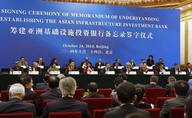 A general view of the signing ceremony of the Asian Infrastructure Investment Bank at the Great Hall of the People in Beijing October 24, 2014. u00e2u20acu201d Reuters pic