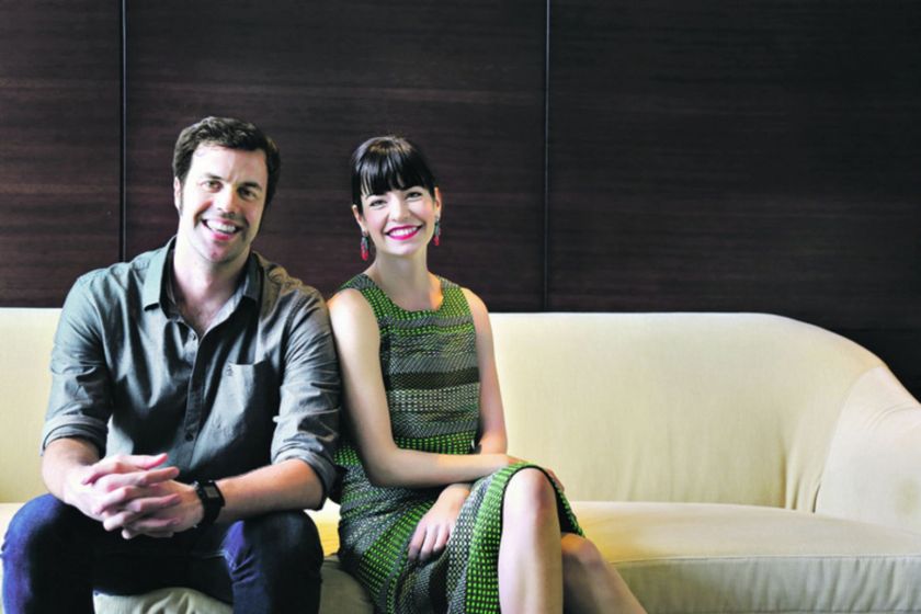 It was love at first sight for Beauty And The Beastu00e2u20acu2122s Hilary Maiberger (Belle) and Darick Pead (Beast). u00e2u20acu2022 Today pic