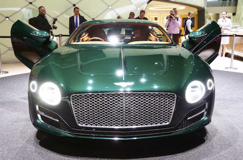 New Bentley EXP 10 concept car is seen during the second press day ahead of the 85th International Motor Show in Geneva March 4, 2015. — Reuters pic