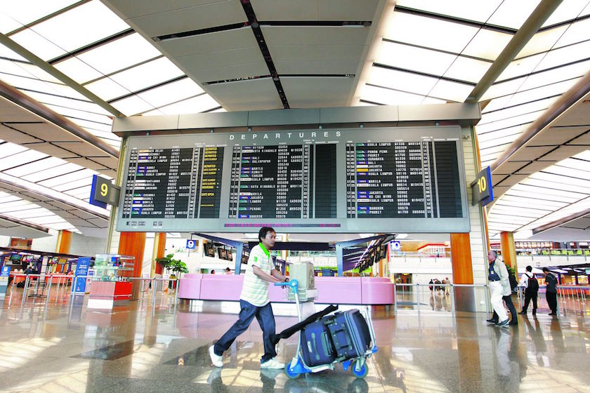 Singaporeu00e2u20acu2122s Changi Airport. u00e2u20acu201d TODAY pic 