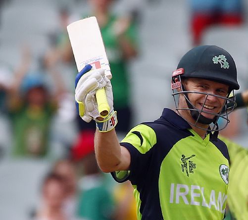 Ireland cricket captain William Porterfield at World Cup in Adelaide March 15, 2015, questions vision of International Cricket Council for future of the game in its plan to reduce the next World Cup in England in 2019 from 14 teams to 10. Reuters 