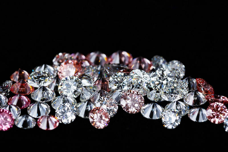 Pink and Colourless Grown Diamonds by IIa Technologies that have been cut and polished for use in the luxury sector. u00e2u20acu201d TODAY pic