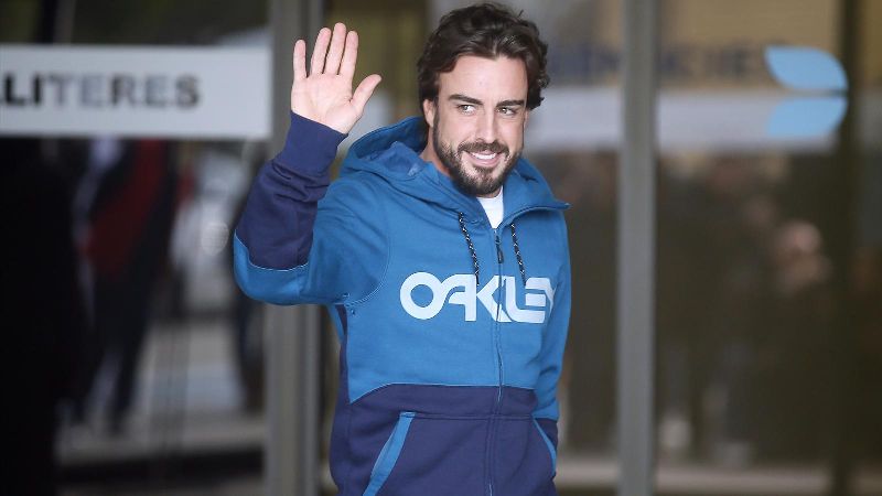 McLarenu00e2u20acu2122s Formula One driver Fernando Alonso released from hospital in Spain after suffering concussion in a crash in testing in Barcelona February 2015. u00e2u20acu201d Reuters file pic