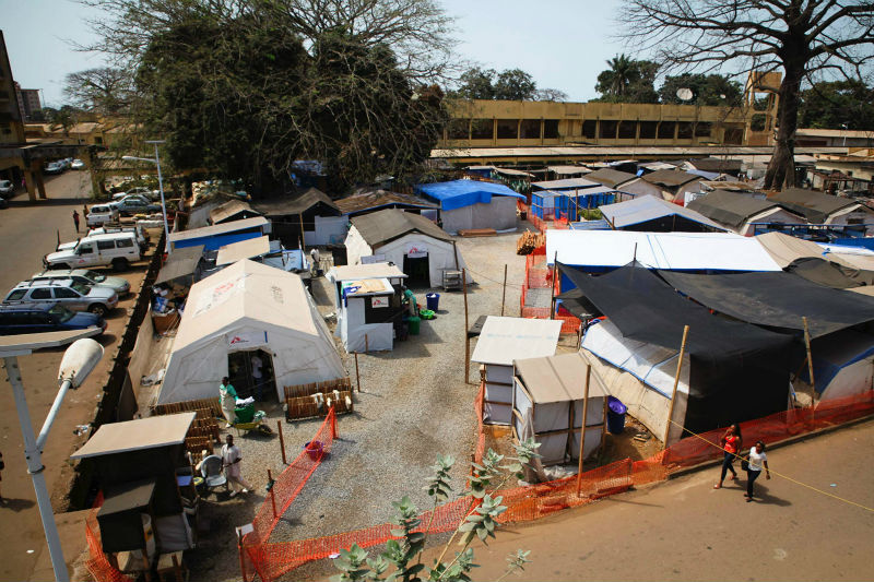 The Medecins Sans Frontieres Ebola treatment centre at Donka Hospital is seen in Conakry, Guinea, February 11, 2015. u00e2u20acu201d Reuters pic