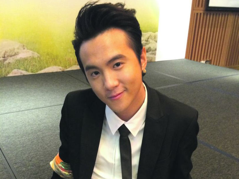 Actor Ian Fang at the press conference for 'Life Is Beautiful.' u00e2u20acu201d TODAY pic