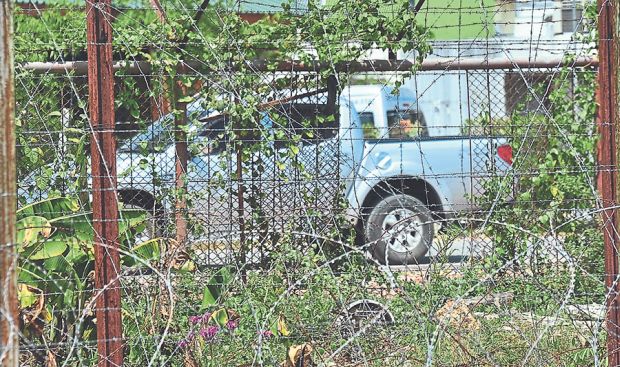 One of the rat holes used to enter the country illegally. Ahmad Zaini says the issue is serious and the government must enhance the security system. u00e2u20acu201d Picture by Sayuti Zainudin