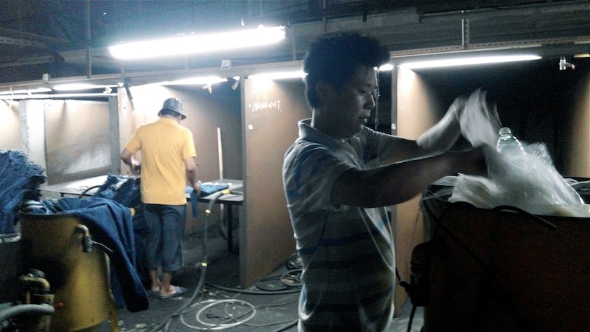 Sandblasting can cause an incurable lung disease known as silicosis. Despite being banned in many parts of the world, it is still legal in China. 