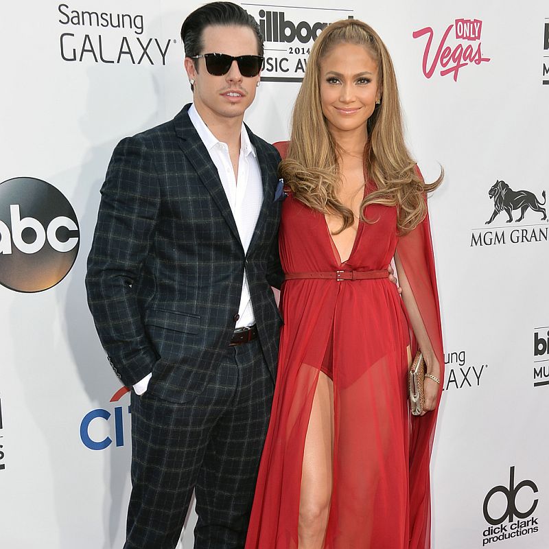 Jennifer Lopez and her dancer beau Casper Smart. u00e2u20acu201d Cover Media pic