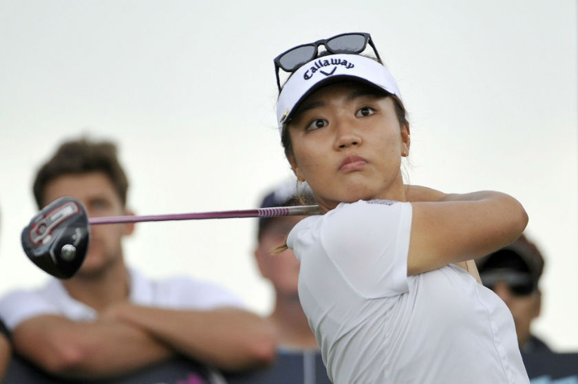 File picture shows Lydia Ko of New Zealand playing in the Australian Open golf tournament at the Royal Melbourne Golf Club in Melbourne on February 22, 2015. u00e2u20acu201d AFP pic
