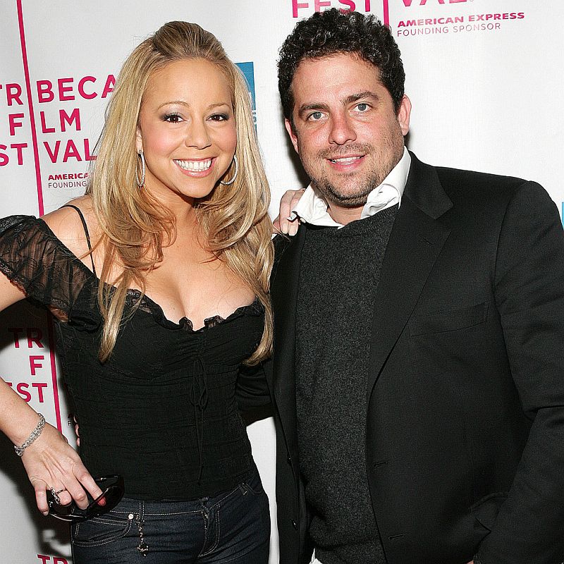Mariah Carey and new love, director Brett Ratner. u00e2u20acu201d  Cover Media pic
