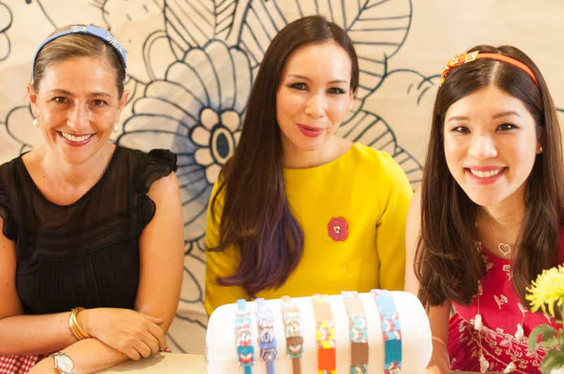 (From left) Lisette Scheers from Nala Designs, Sereni Linggi and Shentel Lee from Sereni & Shentel. Pictures courtesy of Sereni & Shentel and Nala Designs
