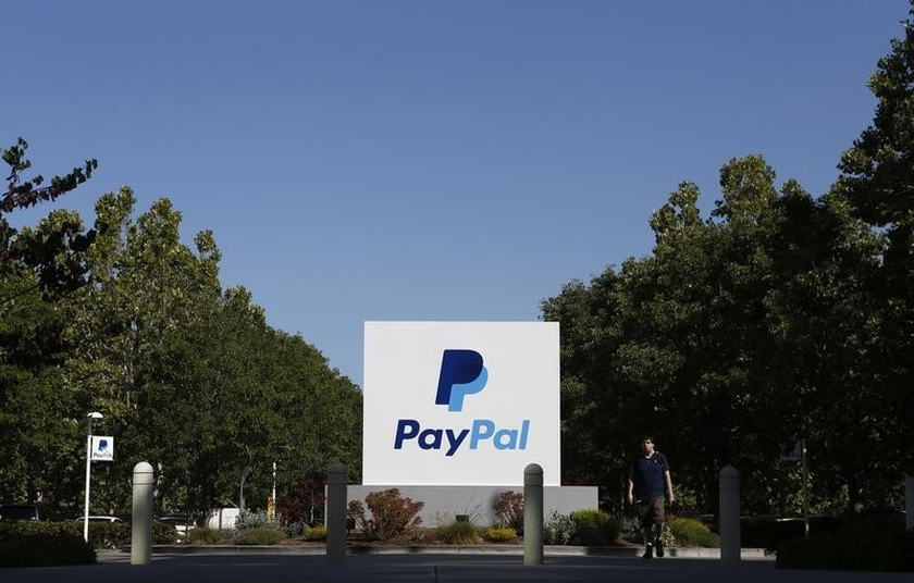 A PayPal sign at an office building in San Jose, California May 28, 2014. Online payments firm PayPal will take over Israeli internet security outfit CyActive. u00e2u20acu201d Reuters pic