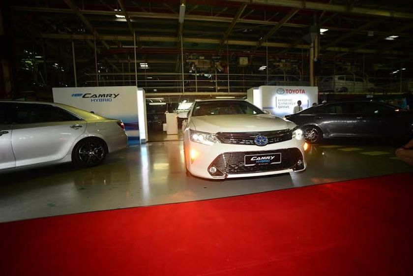 The new Camry Hybrid is notable for being UMW Toyotau00e2u20acu2122s first locally-assembled hybrid model. u00e2u20acu201d Pic courtesy of UMW Toyota