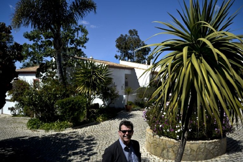 Amesbury Abbey Group manager British David Cornelius-Reid poses at the Monte da Palhagueira British Village, a nursing home for people over 55 years, in Loule, Algarve region of southern Portugal on March 25, 2015. u00e2u20acu201d AFP pic