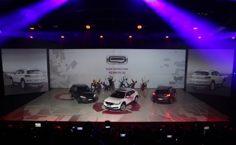 Qoros unveiled its first SUV at the Guangzhou Motor Show in 2014. u00e2u20acu201d Picture courtesy of Qoros