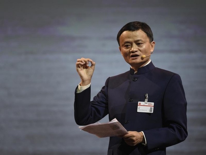 Alibaba founder and chairman Jack Ma makes a speech during the official opening of the CeBIT trade fair in Hanover March 15, 2015. u00e2u20acu201d Reuters pic