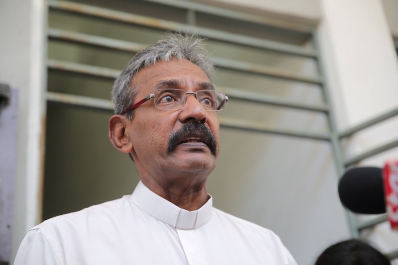 Paul said the church has around 50 members and confirmed attendance this week was as usual. u00e2u20acu201d Picture by Choo Choy May