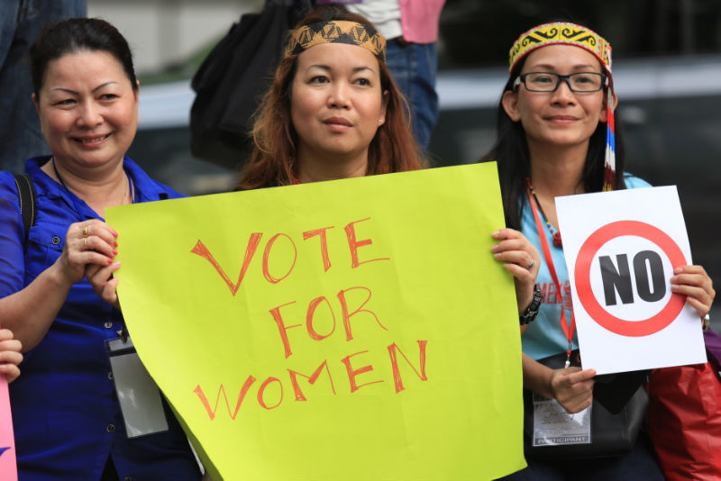 At the conclusion of the Asean People's Forum, participants and supporters held a u00e2u20acu02dcFreedom Walku00e2u20acu2122, marching from MCA building to Dang Wangi LRT station, Kuala Lumpur, April 24, 2015. u00e2u20acu201d Picture by Saw Siow Feng