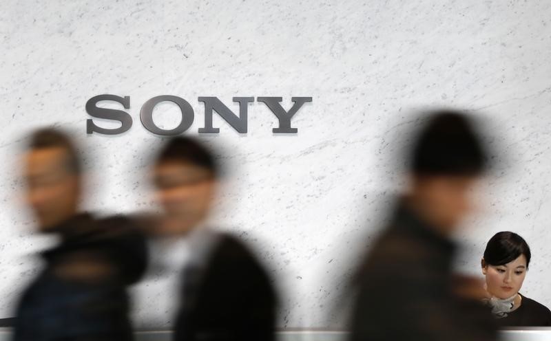 Visitors walk past a logo of Sony Corp at its headquarters in Tokyo February 4, 2015. u00e2u20acu201d Reuters pic