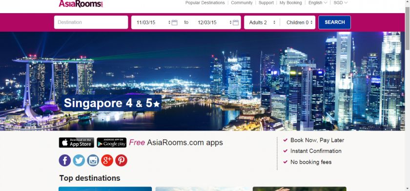 Asiarooms attributed its shutdown to a highly competitive market. u00e2u20acu201d Today pic