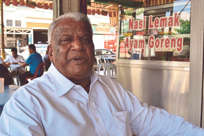 Augustine says there was a rush to buy property in Bukit Beruntung about 20 years ago but many of the homes are now abandoned. 