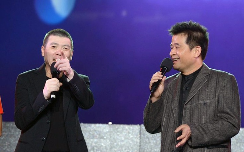 In the video, Bi (right) sings parts of a Cultural Revolution-era opera called 'Taking Tiger Mountain by Strategy' and then inserts his own comments. u00e2u20acu201d File pic