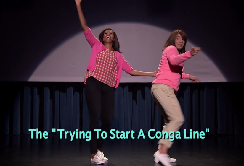Jimmy Fallon, Michelle Obama star in Mom Dancing Part 2 (VIDEO) | Malay ...