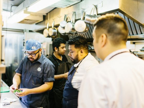Collaborations allow chefs to learn from one another.