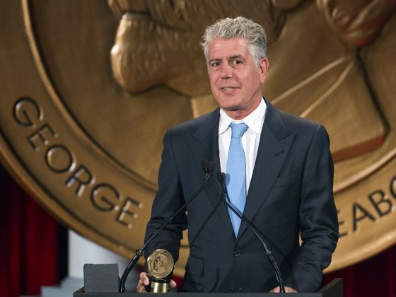 Emmy Award-winning TV personality, chef and author Anthony Bourdain reveals details of plans for his international food market in New York City at the Singapore World Street Food Congress April 9, 2015. u00e2u20acu201d Reuters file pic