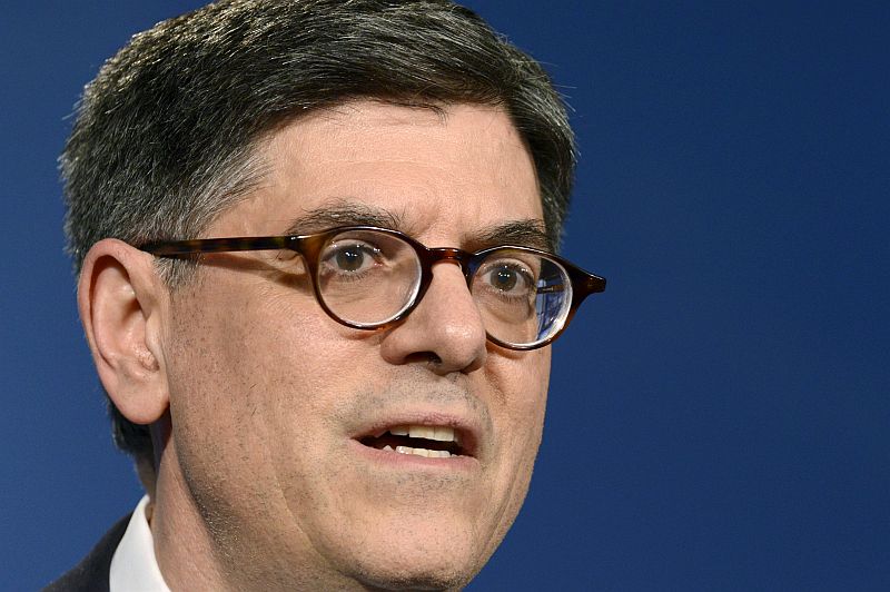 US Treasury Secretary Jacob Lew makes remarks during a news conference in Washington April 17, 2015. Lew briefed the media  after two days of the IMF and World Bank's 2015 Annual Spring Meetings. u00e2u20acu201d Reuters pic