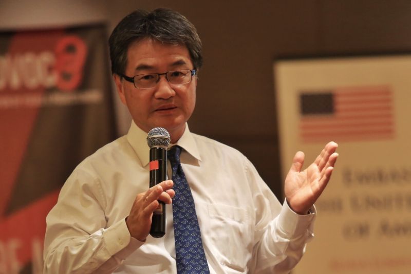 US ambassador Joseph Y. Yun speaks at the Project Liber8 Open Session at One World Hotel, Kuala Lumpur, April 17, 2015. u00e2u20acu2022 Picture by Saw Siow Feng