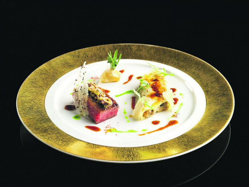 Grilled Kagoshima beef available for lunch at Joel Robuchon's restaurants in Singapore. u00e2u20acu201d TODAY pic