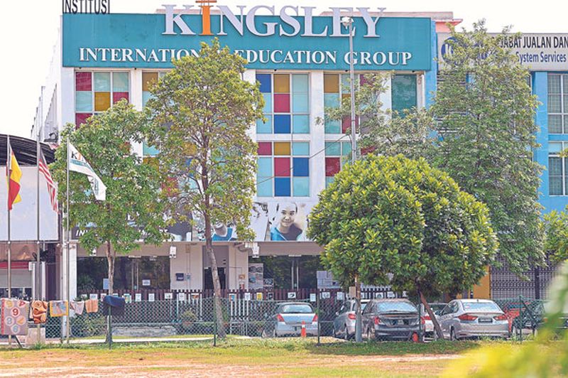 Kingsley International School alerted parents of the HFMD case and shut it down for two days. u00e2u20acu201d Picture by Hadzme Mohd Jaafar