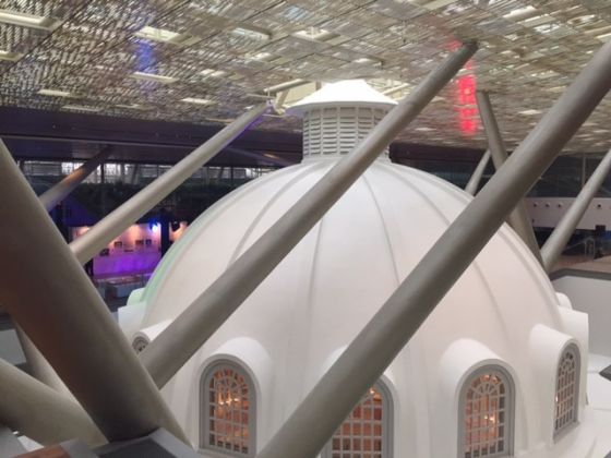 The former rotunda library comes alive at the National Gallery Singapore. u00e2u20acu2022 Today pic