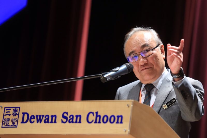 Datuk Paul Low Seng Kuan says the Sedition Act that opposition lawmakers want repealed should not be used to curtail human rights. u00e2u20acu2022 Picture by Saw Siow Feng