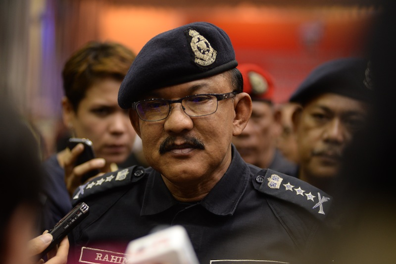 Penang chief police Abdul Rahim Hanafi warn candidates not to touch on race, religion and culture issue during campaign, April 25, 2015. u00e2u20acu201du00c2u00a0Picture by K.E. Ooi