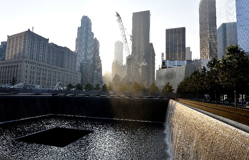 New Yorku00e2u20acu2122s new World Trade Center, whose observatory will open to the public on May 29, 2015. u00c2u00a9AFP PHOTO / POOL / Justin Lane